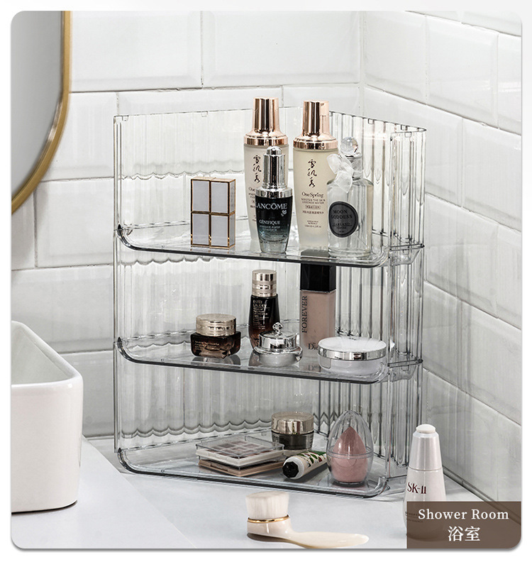 J149-001 Cosmetics storage box Kitchen clutter storage box Toiletries storage rack Cup storage rack undefined