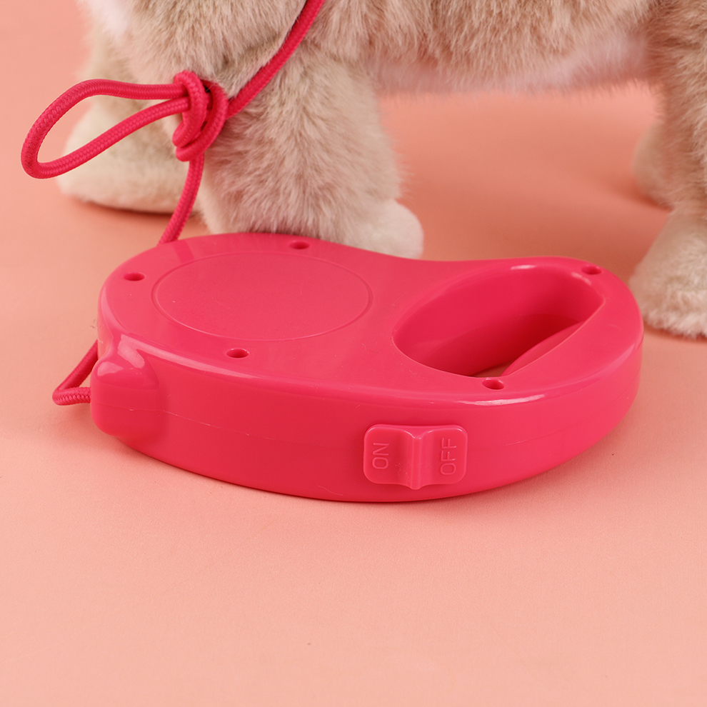 2025 New cute plush leash tongue-sticking electric puppy children's simulation toy, which can walk, move, bark and record boys and girls Item Picture