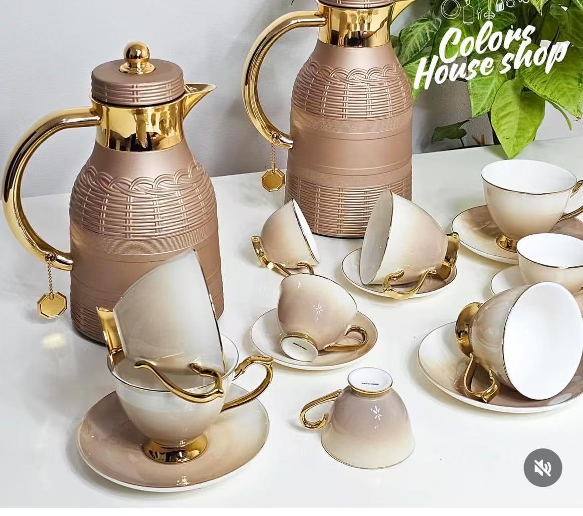 Cross-border European-style coffee cups, home small luxury, high appearance level, light luxury British afternoon tea set, gift Application Scenario