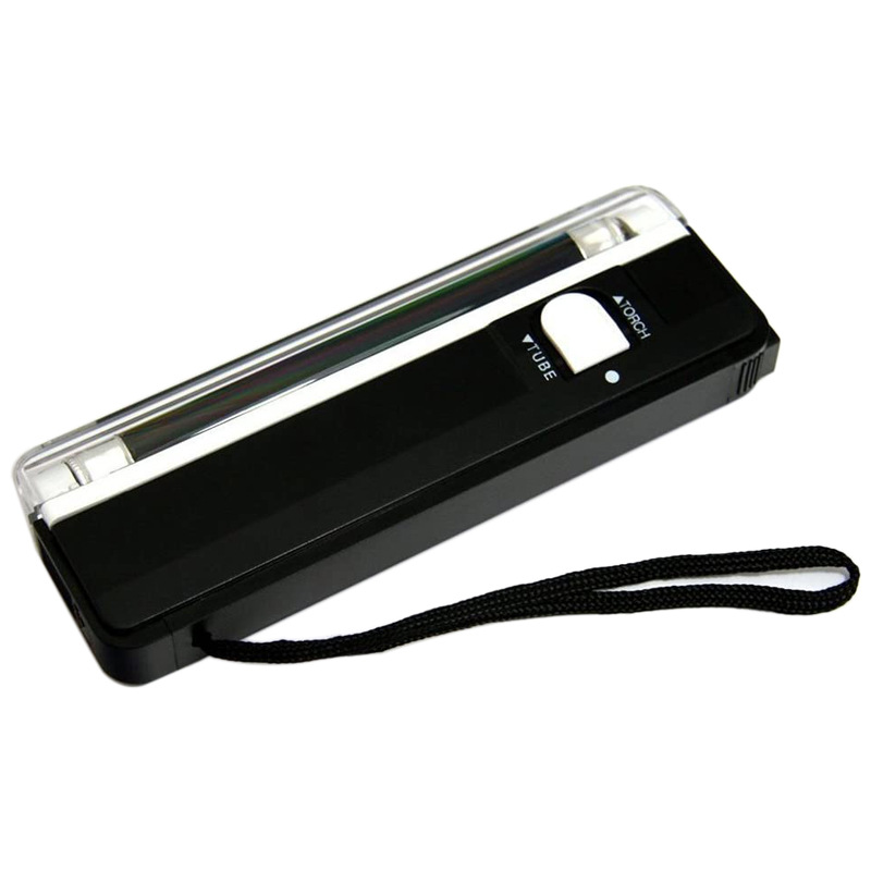 深圳现货紫光荧光便携式 验钞机 紫外光 带手电 小型验钞灯 DL-01