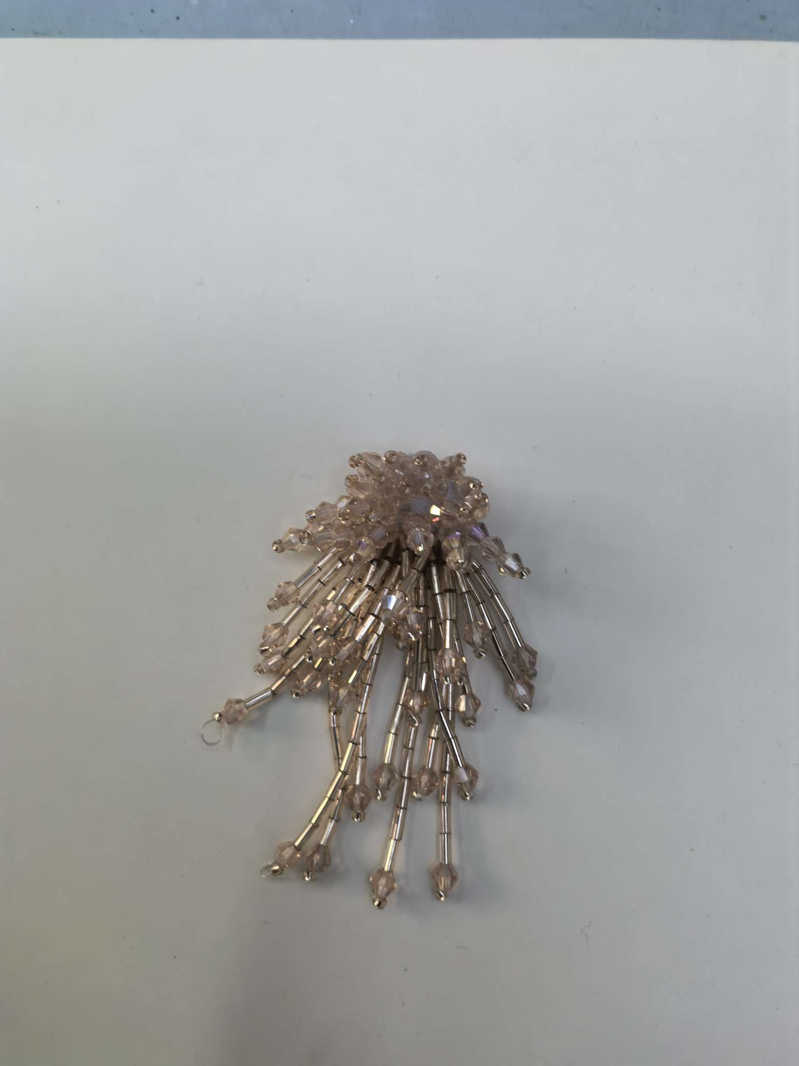 粉紫晶网红款创意DIY手工制作耳坠粉色流星饰品半成品饰品配件 多样式选择 其他饰品配件 手链项链耳环材料包产品图