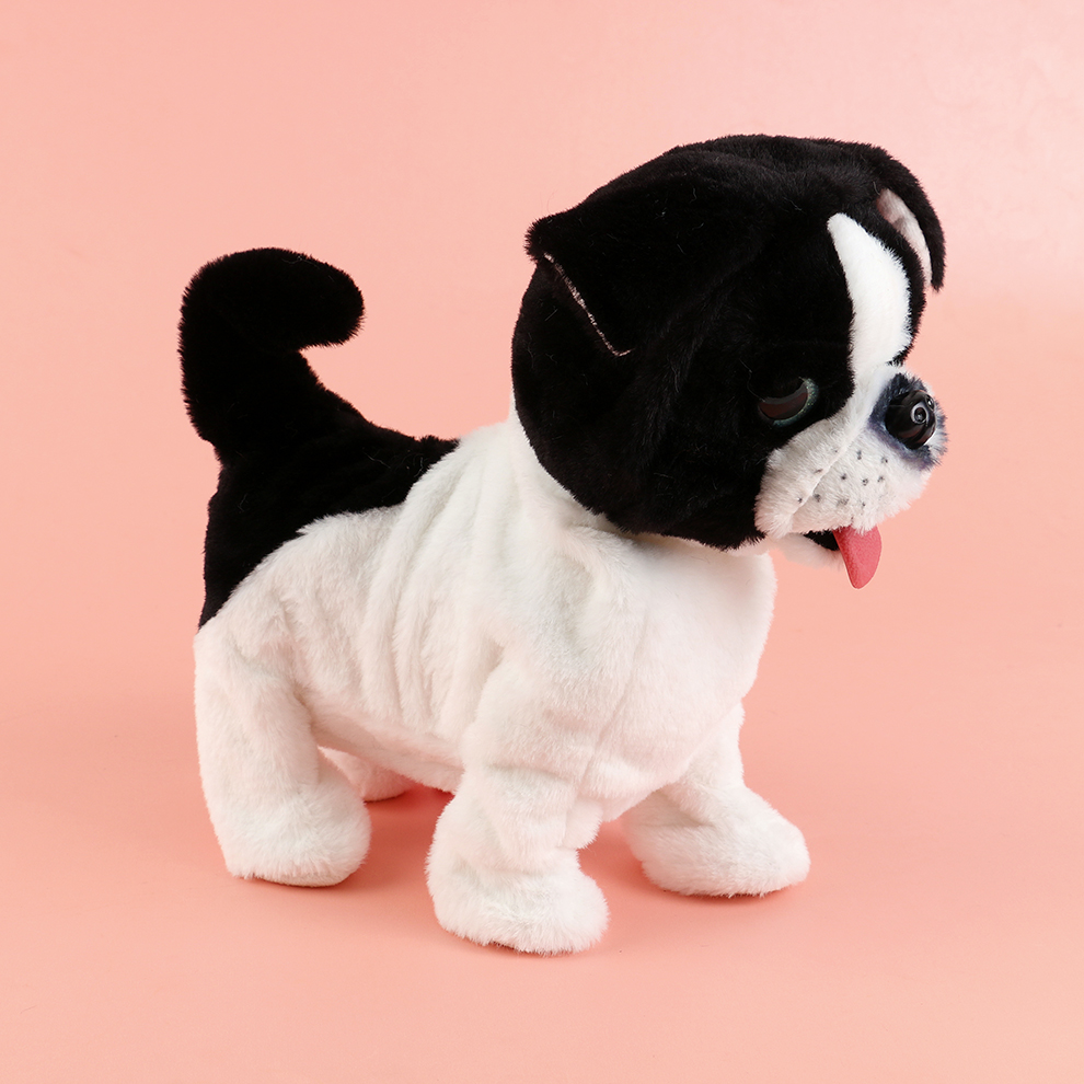 Cross-border foreign trade children's toys, electric simulation dog toys, can talk and bark, simulation dog can record, plush toy children, factory direct sales and wholesale details Picture