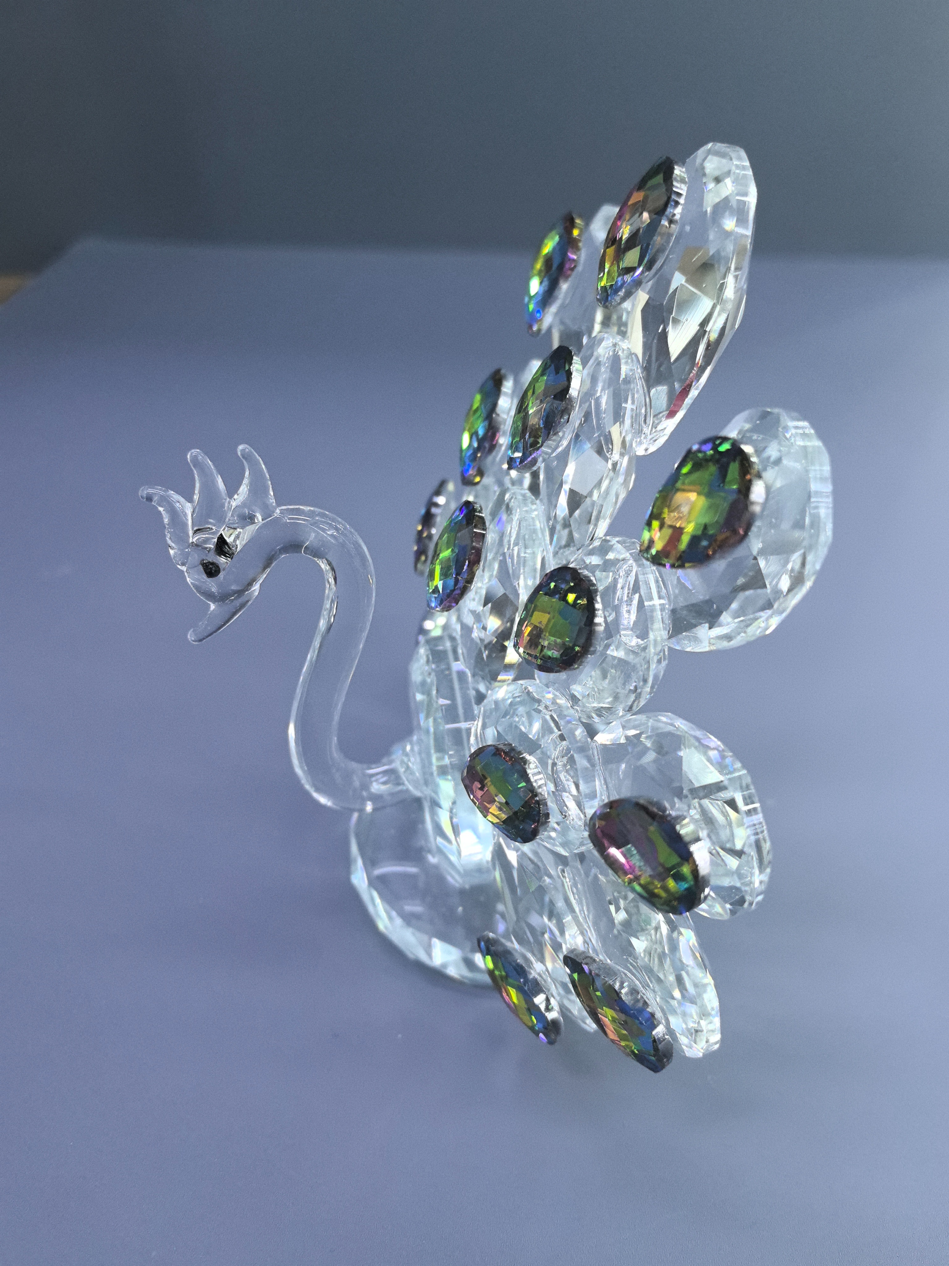 Bixing Craft furniture and ornaments, decorative crystal peacocks details Picture