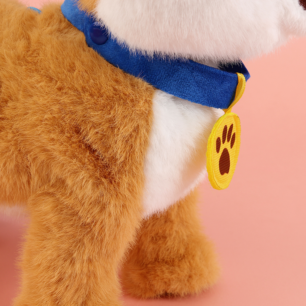 2025 New children's electric puppy toys that can talk and bark, simulated dog electronic pet plush toys for boys and girls, factory direct sales and wholesale, popular toys Item Picture