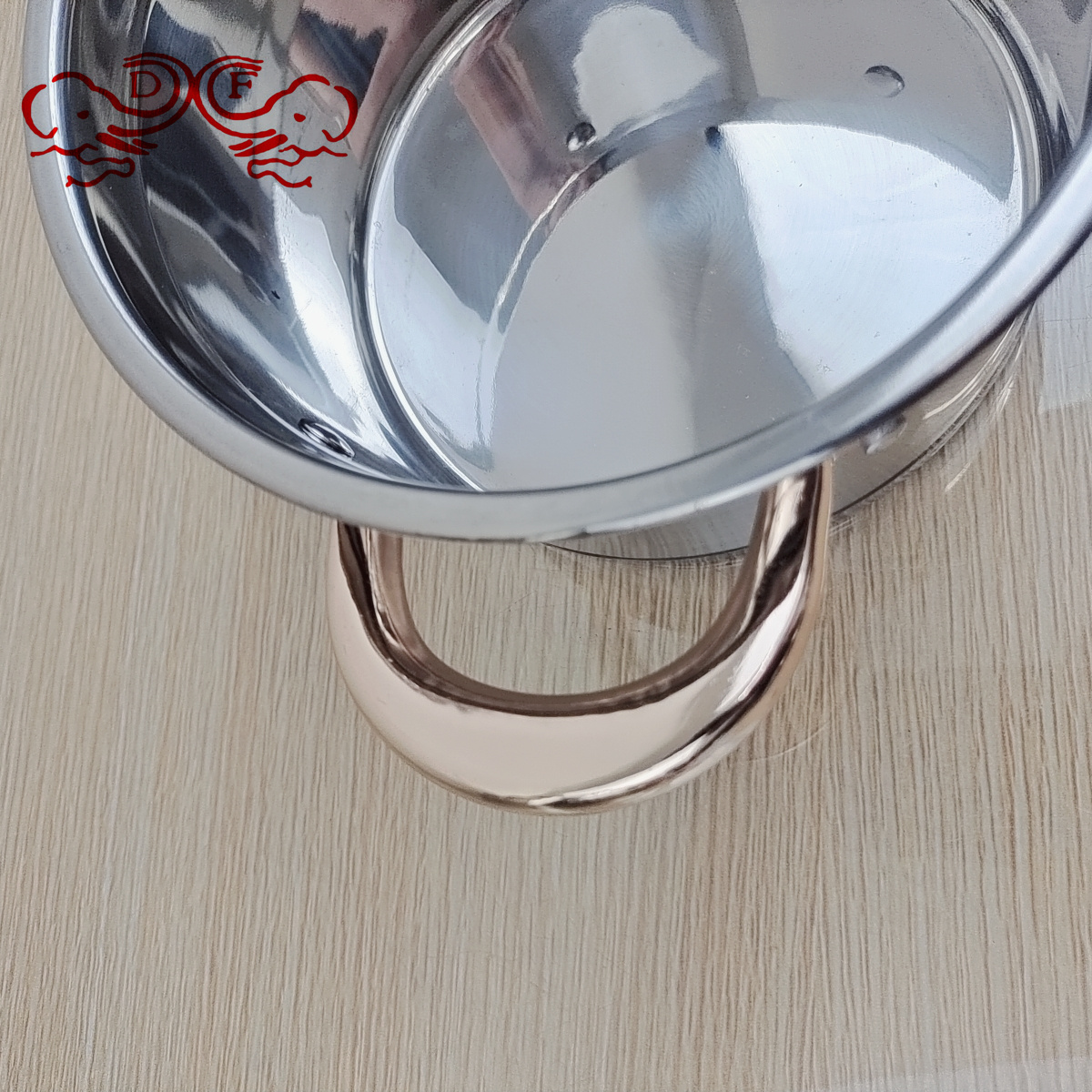 مجموعة مقلاة بالحليب غير القابل للصدأ DF68715 وعاء مقلاة بالقلاة بالحليب Specification image