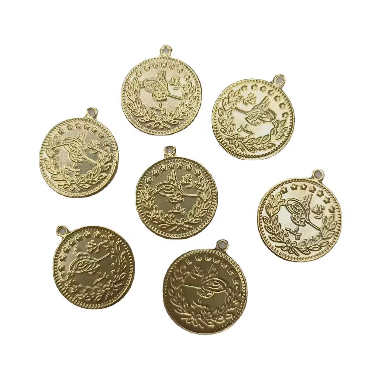 头巾/中东帽子/珍珠雪纺/回民头巾/草帽白底实物图