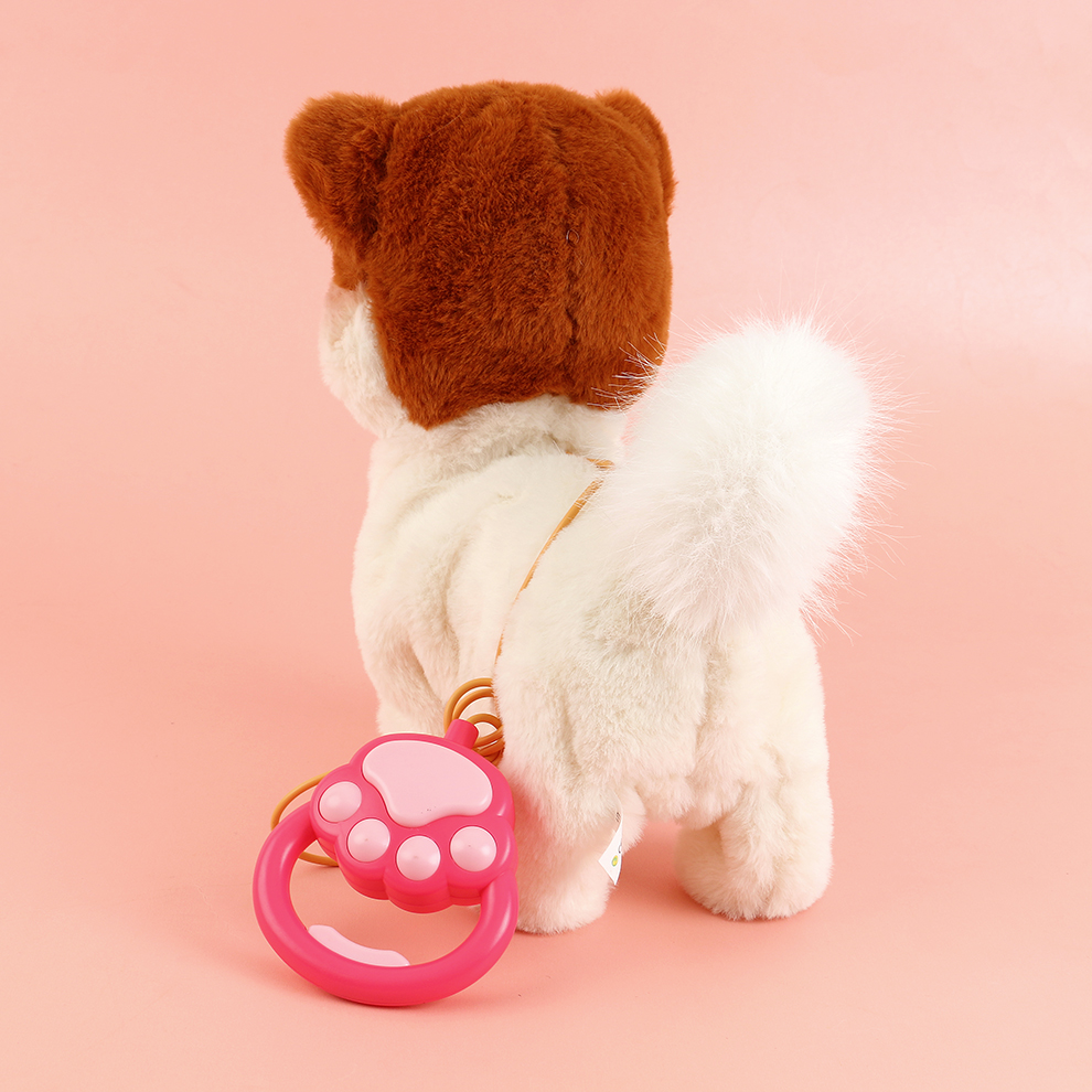 Children's toys, electric puppy toys, talking and barking, simulated dogs that can be recorded, plush toys for children, boys and girls, factory direct sales and wholesale, popular toys Specification image