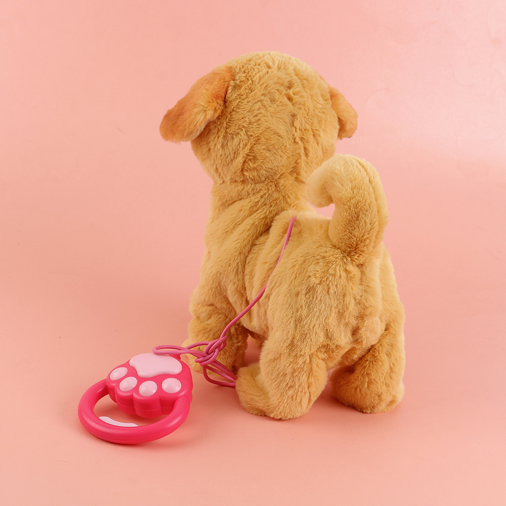 Cross-border children's toys, electric simulation dog toys, can talk and bark, can record, plush toys for children, boys and girls, factory direct sales and wholesale Specification image