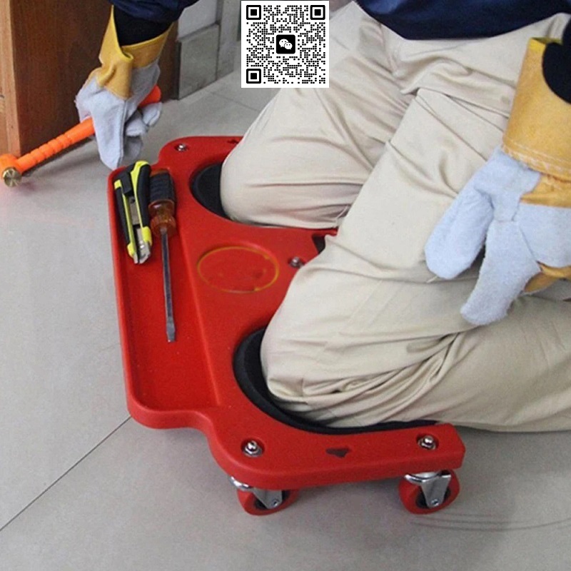 Rolling knee pad 多功能跪垫修车滑轮跪板详情12