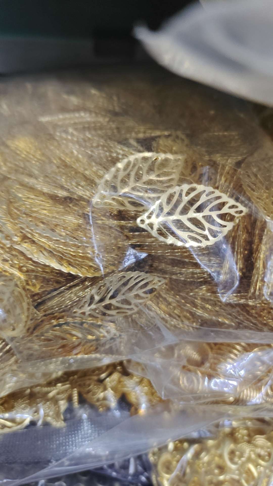 树叶金的银的kc.白K铁皮铁皮画