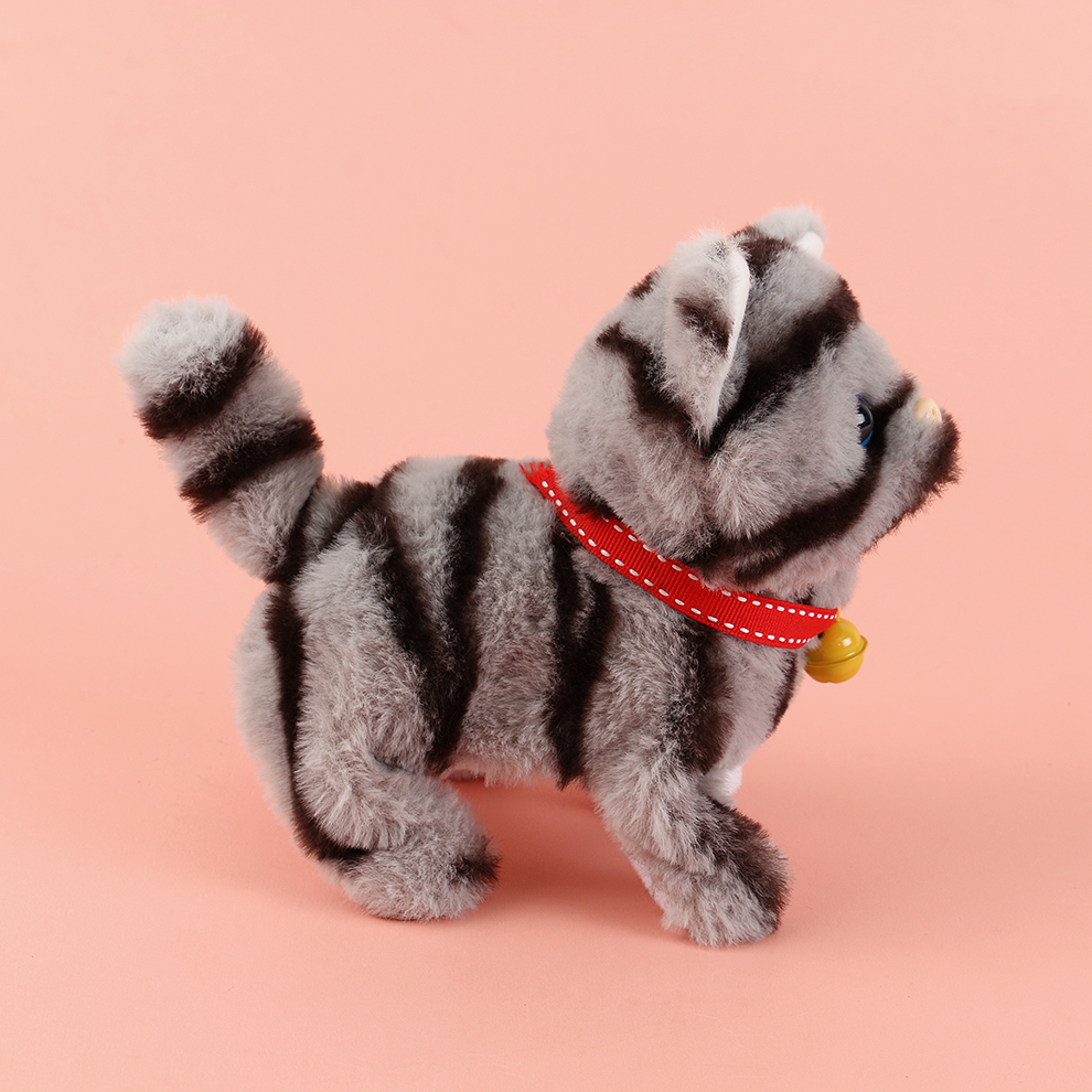An electronic plush dog that chirps and walks, a realistic plush toy for children, an electronic pet, and a cute gift for kids details Picture