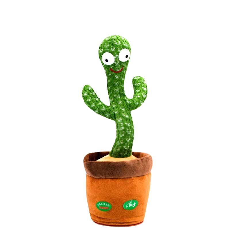 Douyin's popular dancing cactus can sing, seductive flower Twisty can talk, funny children's toy detail image 3