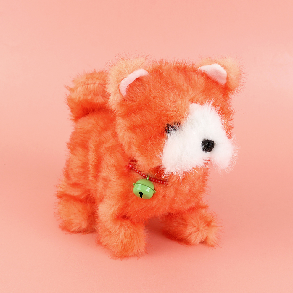 The 2025 new cute plush electric puppy children's simulation toy can walk, move and bark. It's a boy and girl toy Item Picture