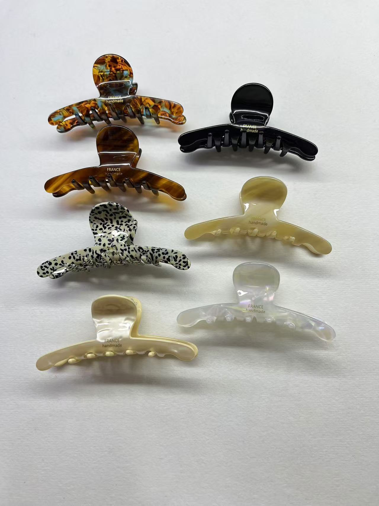 醋酸9.6CM抓夹爆款发饰衣架鲨鱼夹