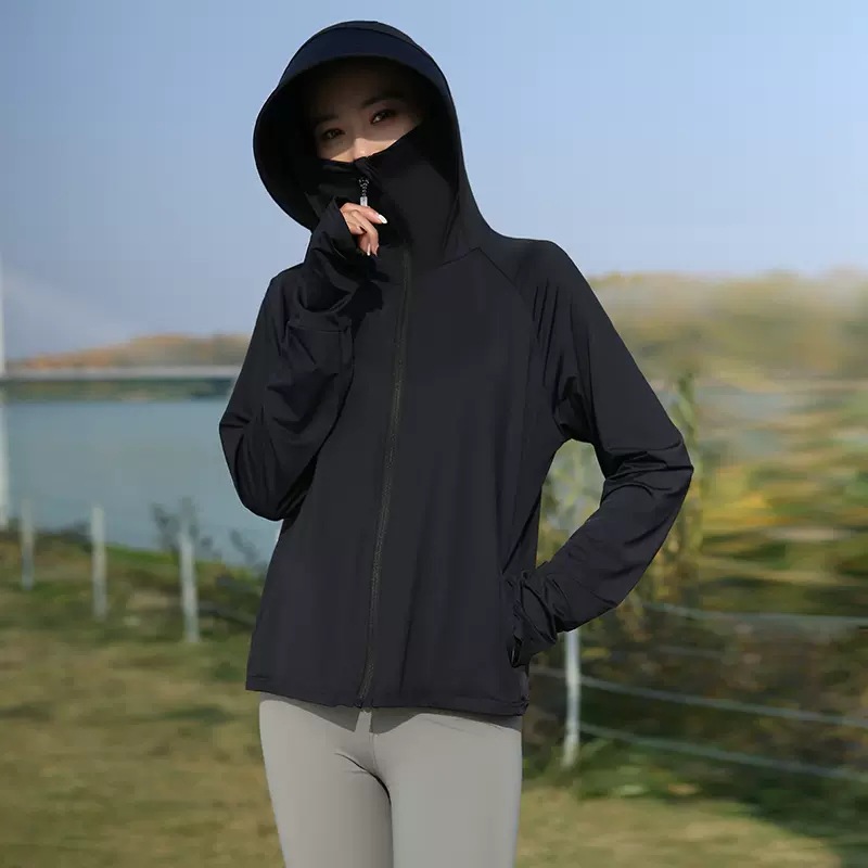X夏季热销冰丝防晒衣带帽檐钓鱼服防晒衫防紫外线透气速干防晒服详情14