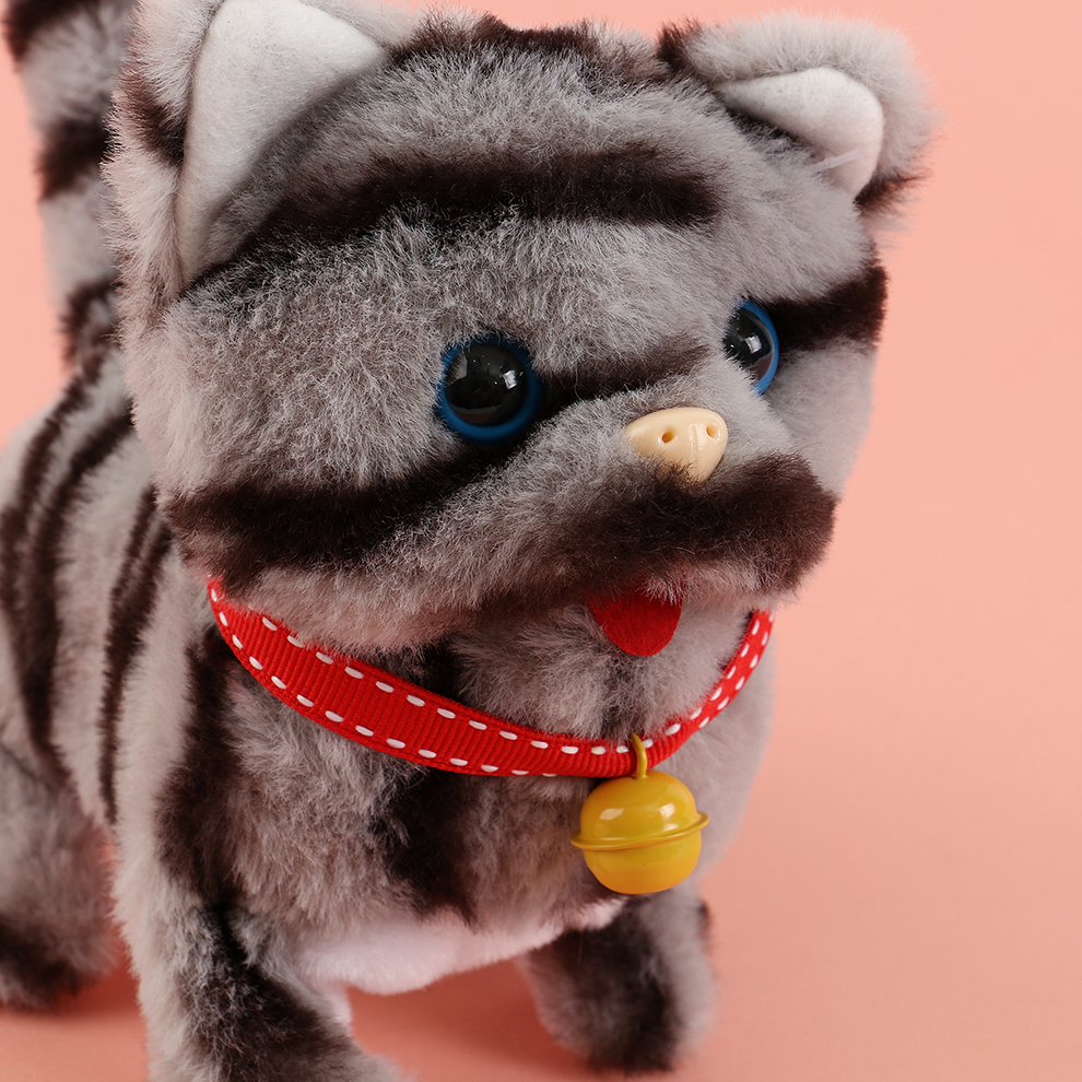 An electronic plush dog that chirps and walks, a realistic plush toy for children, an electronic pet, and a cute gift for kids Application Scenario