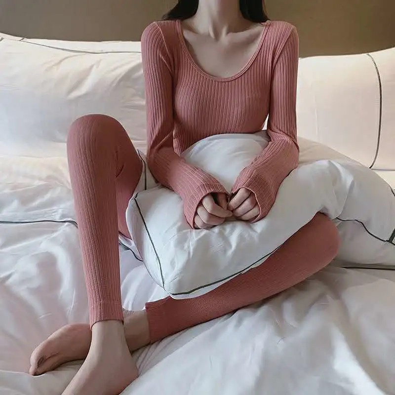 Soft and comfortable close-fitting base underwear for women in autumn and winter, 60