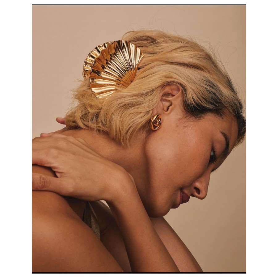 Cross-border bestsellers: Back head shell gripper, European and American eco-friendly alloy hair clip, personalized internet-famous style headwear, shark clip gripper detail image 4