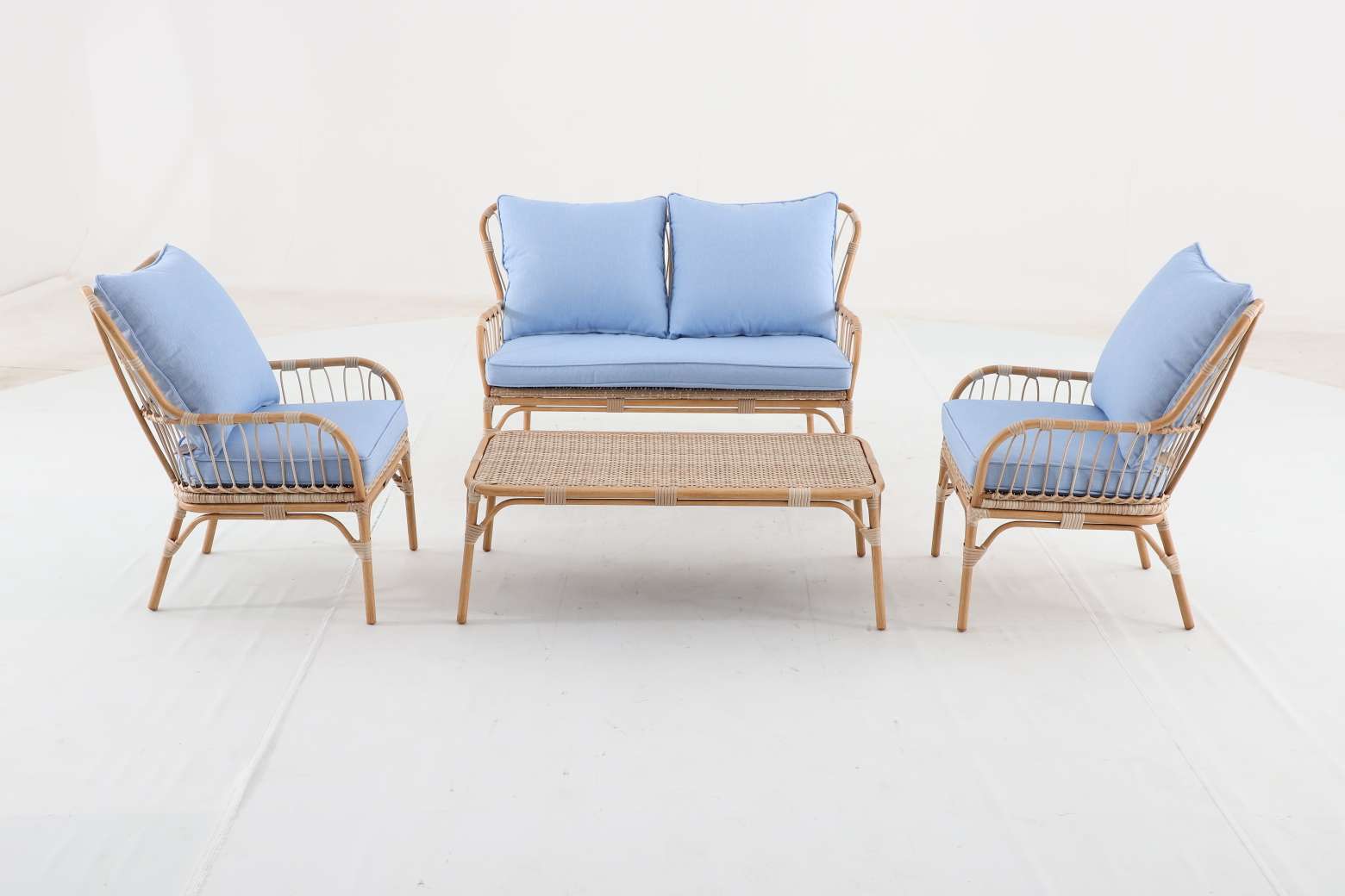 JHA-3205 outdoor leisure furniture, outdoor sofas, and popular open-air tables and chairs