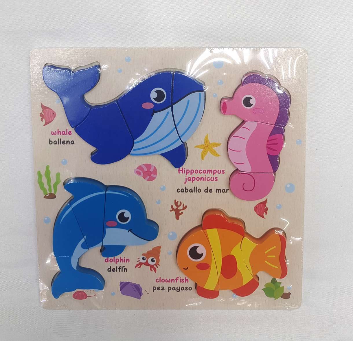 Baby jigsaw puzzles 0 to 3 years old 1 Children's three-dimensional board early education and intelligence toys 2 Wooden Montessori matching building block Jigsaw puzzles Children's cartoon wooden jigsaw puzzles Application Scenario