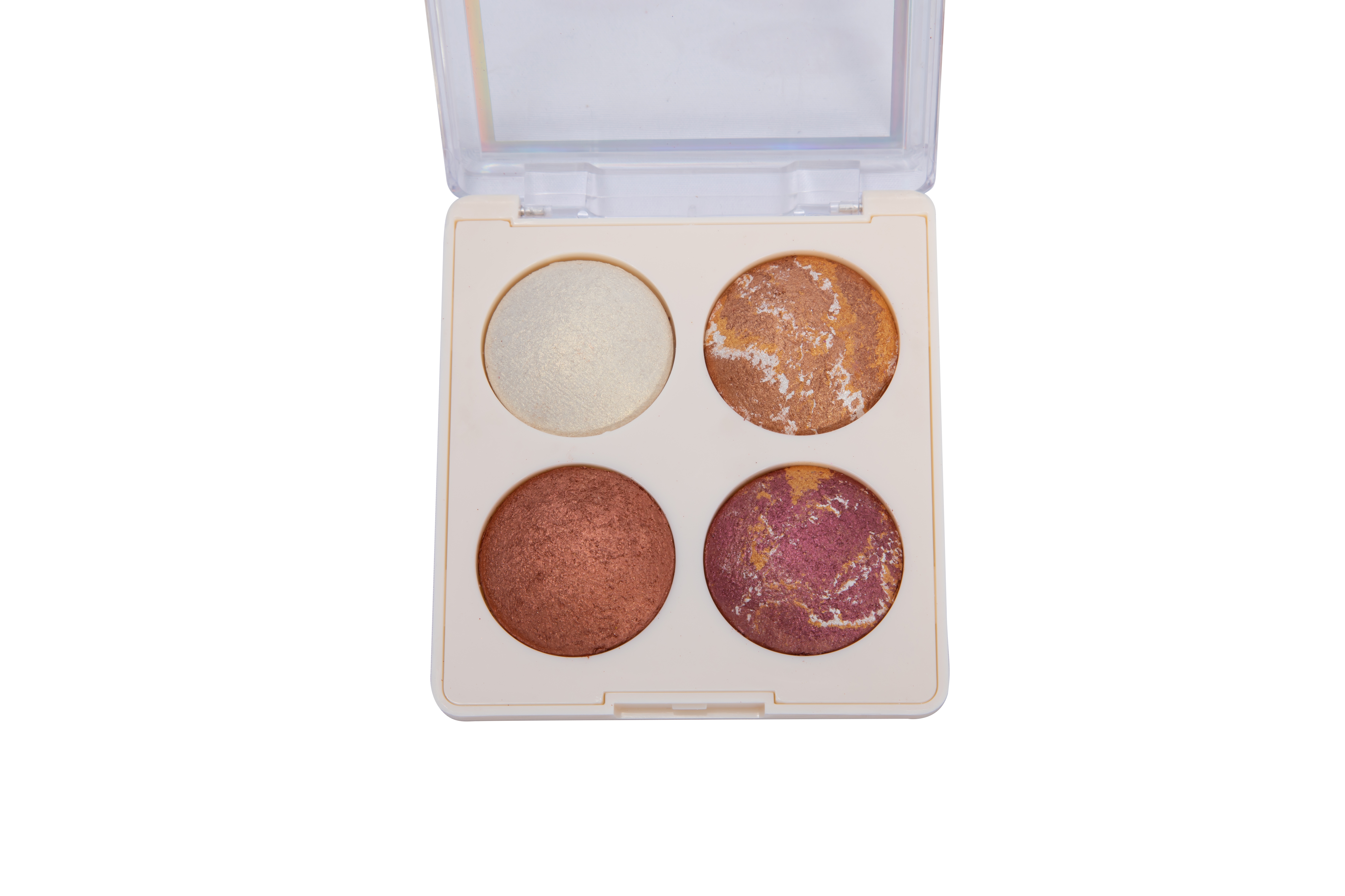 New multi-color plastic box eyeshadow blush highlight earth color natural daily delicate Specification drawing
