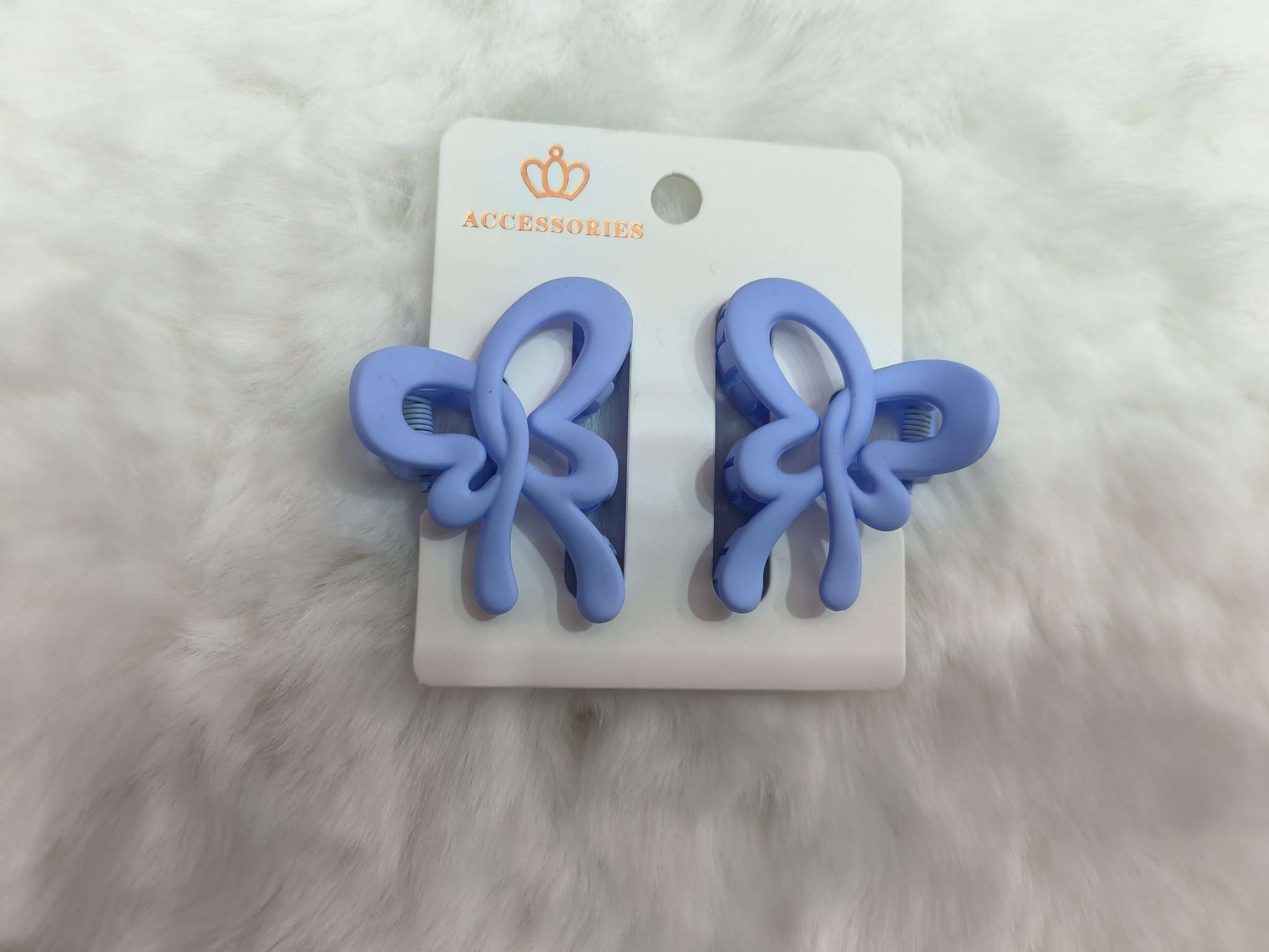 蝴蝶结设计发饰头饰 美丽优雅发夹抓夹 韩版甜美女生饰品发饰头饰 高质量持久耐用细节图