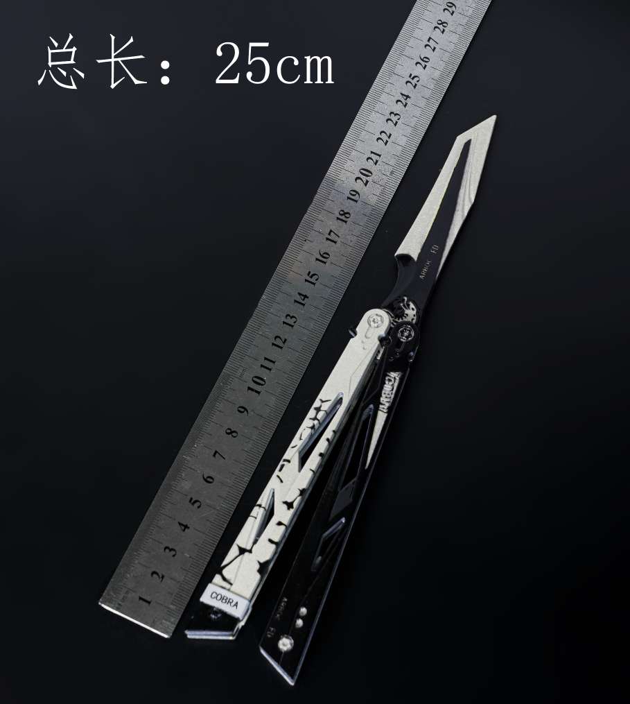 三角洲影风蝴蝶刀甩刀兵器模型 详情图9