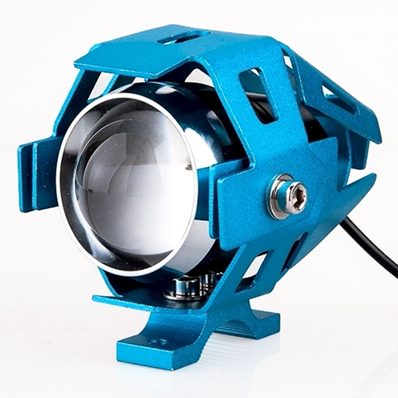 通用摩托车LED大灯越野车电动车U5mini变形金刚激光炮外置灯详情图5