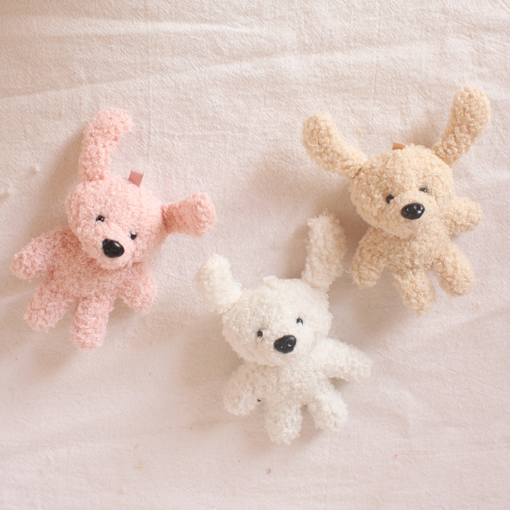 Cute bear cartoon scarves, hair accessories, plush toys, gentleman rabbit dolls, bags, mobile phone decorations, accessories and pendants details Picture