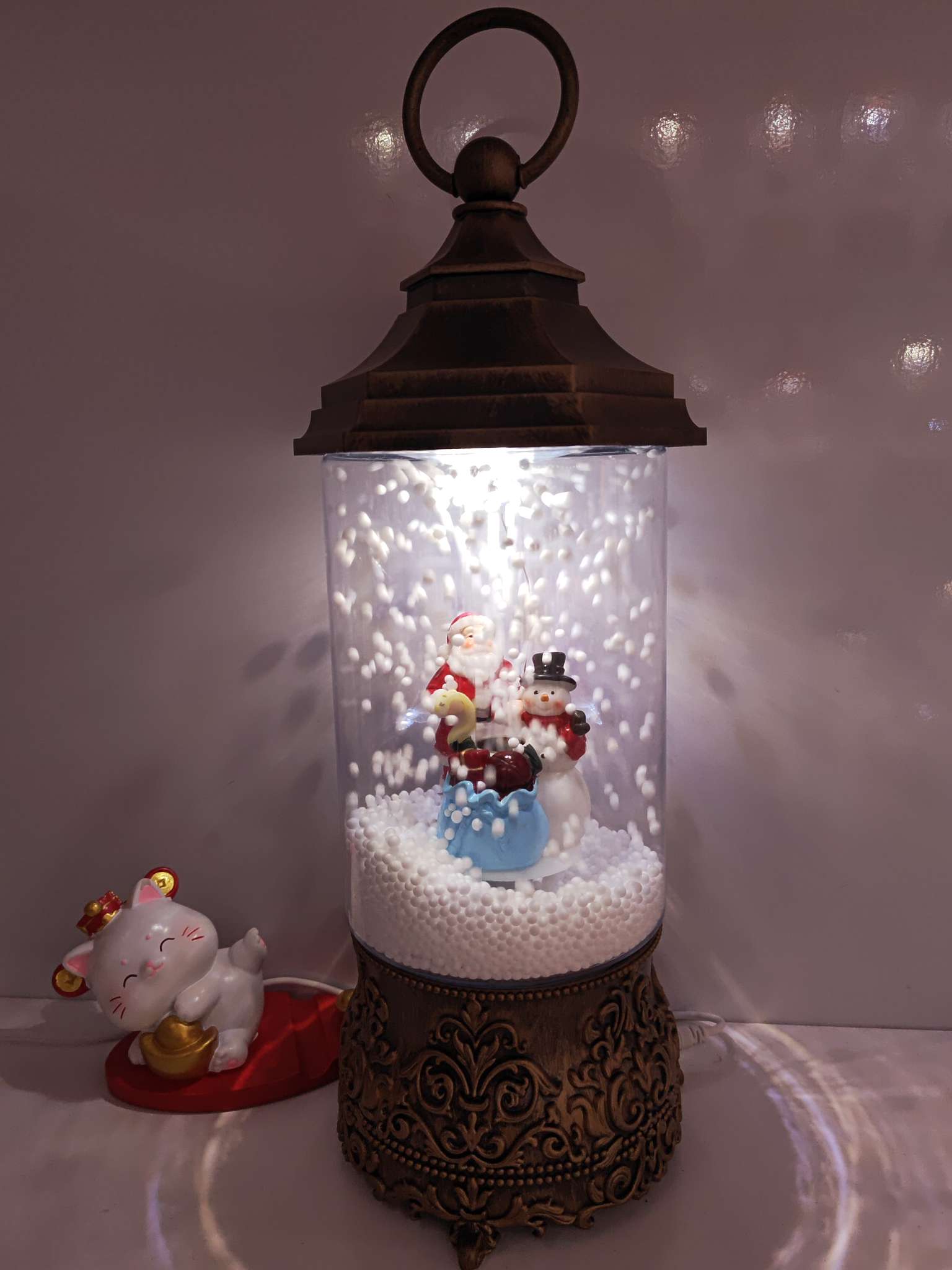 电动圣诞礼品圣诞袜装饰品 圣诞摆件文化办公用品 圣诞花环圣诞树裙 圣诞节氛围布置装饰品圣诞摆件电动圣诞礼品