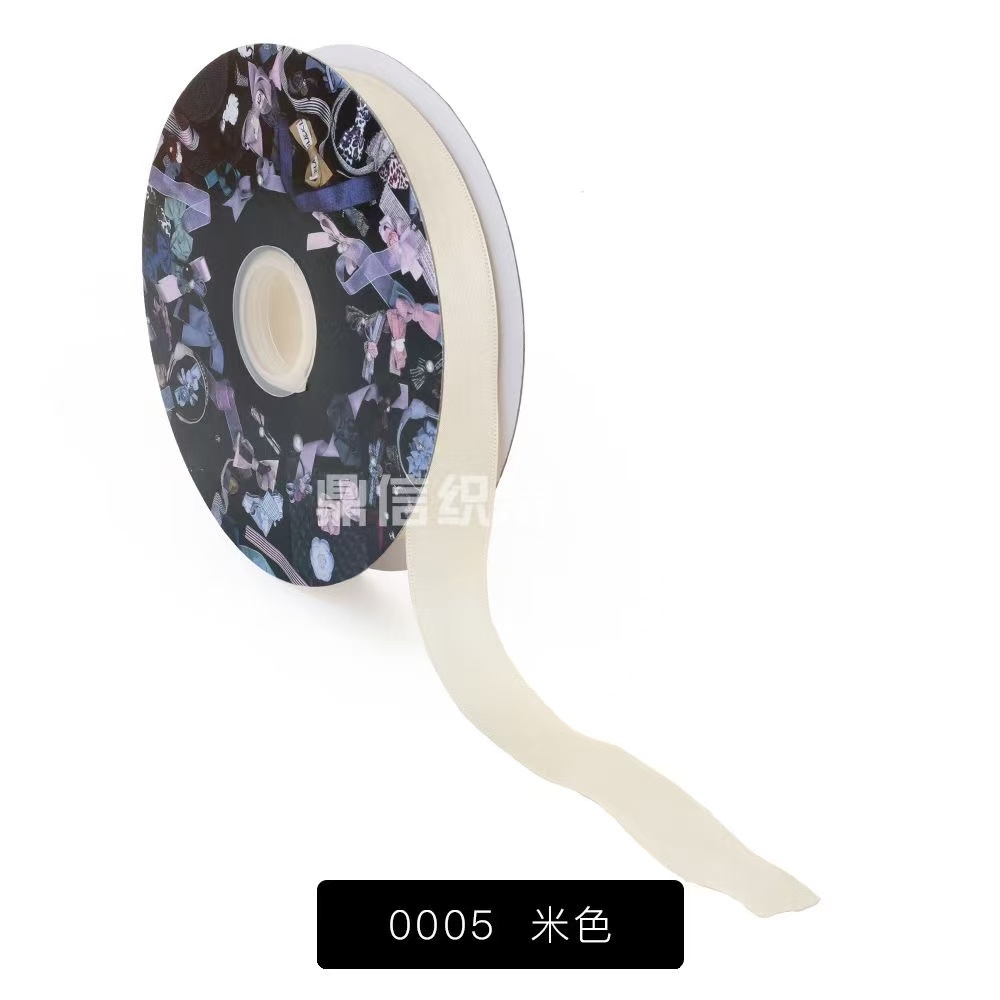 Korean premium webbing, Dingxin Zou pattern satin ribbon, diy bow accessories, hair accessories, clothing, gift packaging 40Y Specification image