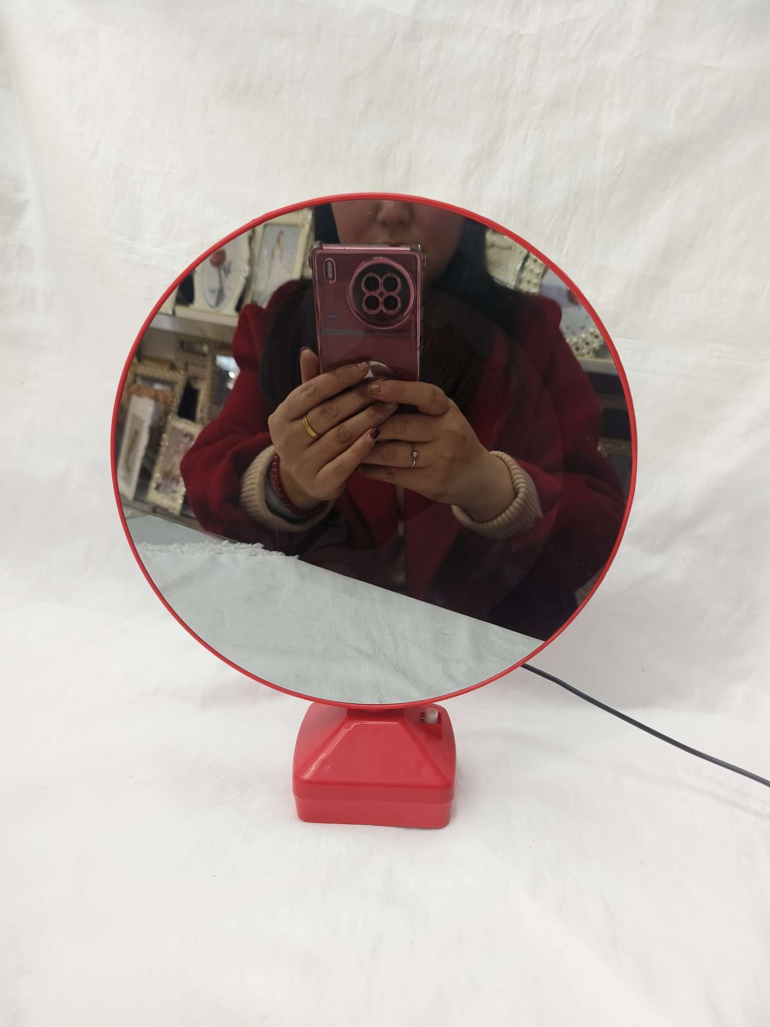 Mother's Day handicrafts, photo frames with lights, plug-in photo frames, table lamps, photo frames and ornaments detail image 5
