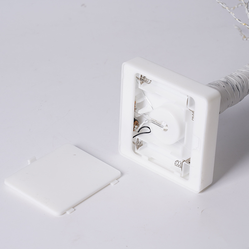 跨境led圣诞彩灯白桦树灯彩蛋树灯房间礼物装饰户外万圣节仿真树圣诞灯饰详情图5