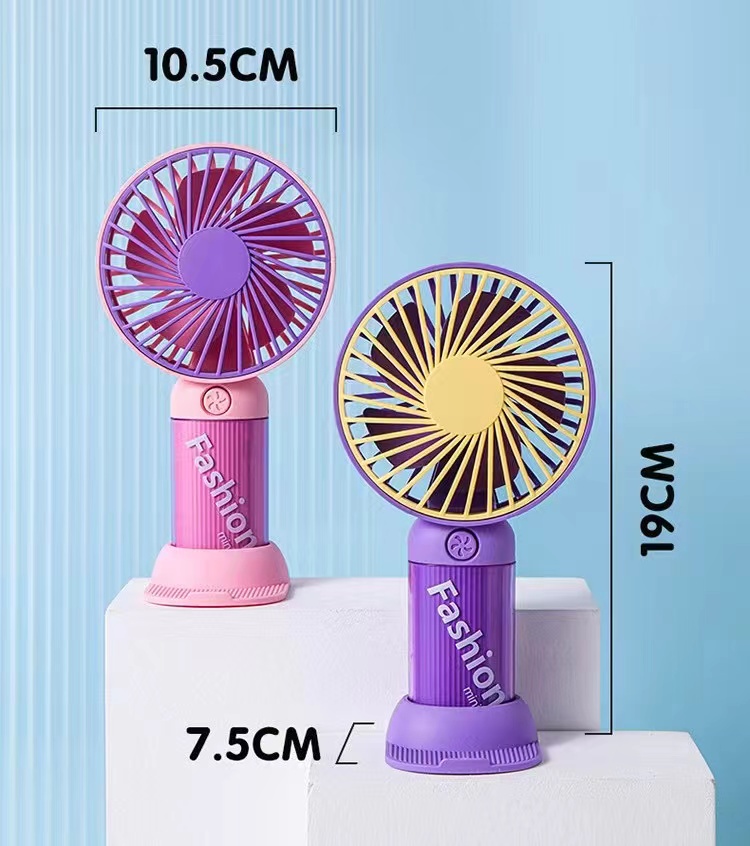 2025年运动炫酷风手持充电风扇   玩具手持迷你小风扇  充电小风扇  地摊迷你手持小风扇 六一儿童节礼物 迷你小风扇详情5