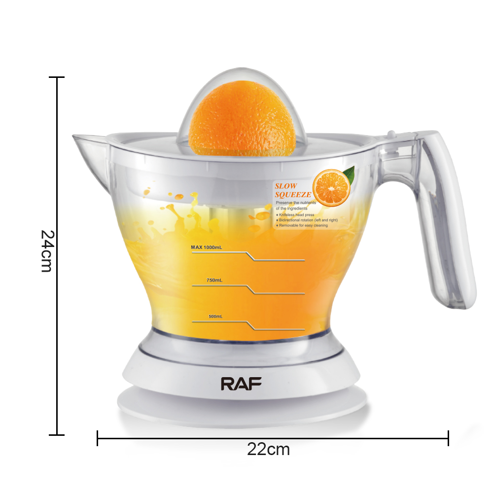 RAF cross-border specially designed small electric household orange juicer, orange maker and juice maker are portable and compact Application Scenario