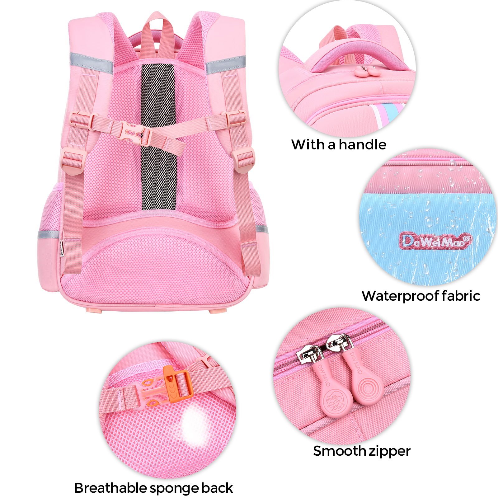 British minimalist color-blocking letter backpack, large-capacity layered design schoolbag, teenagers' back-protecting, pressure-reducing, waterproof, tear-resistant and wear-resistant outdoor casual backpack Application Scenario