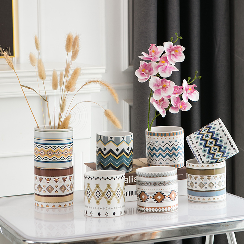 Pet and garden square flower POTS, plastic decorative ornaments, vegetable-growing utensils, flower pot ornaments add greenery to the home and beautify the vase environment detail image 5