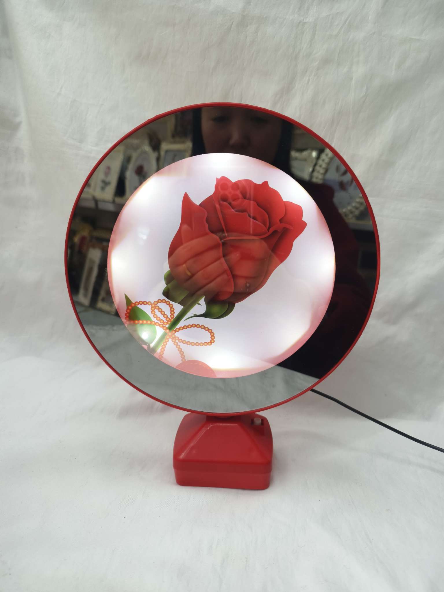 Mother's Day handicrafts, photo frames with lights, plug-in photo frames, table lamps, photo frames and ornaments detail image 4