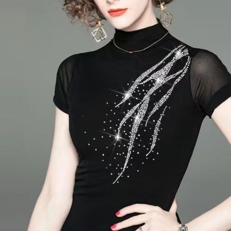 烫图烫钻服装半圆亮片衣服裙子花边辅料装饰DIY配饰亮片花边配件材料图