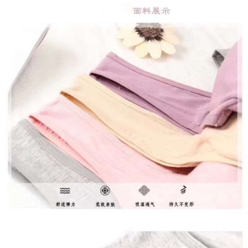 Plus large size bra for middle-aged and elderly mothers comfortable no underwire integrated women's underwear large elastic sleeping vest Item Picture