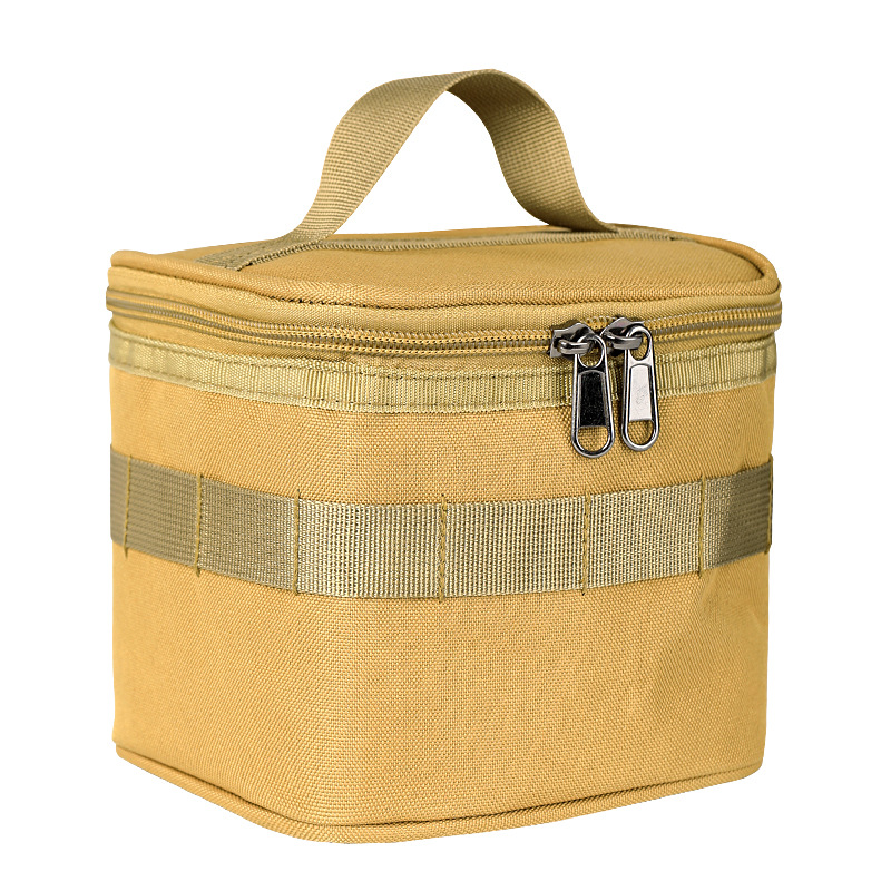 户外调料套装便携式野餐玻璃调料瓶分装罐露营烧烤BBQ调料包白底实物图