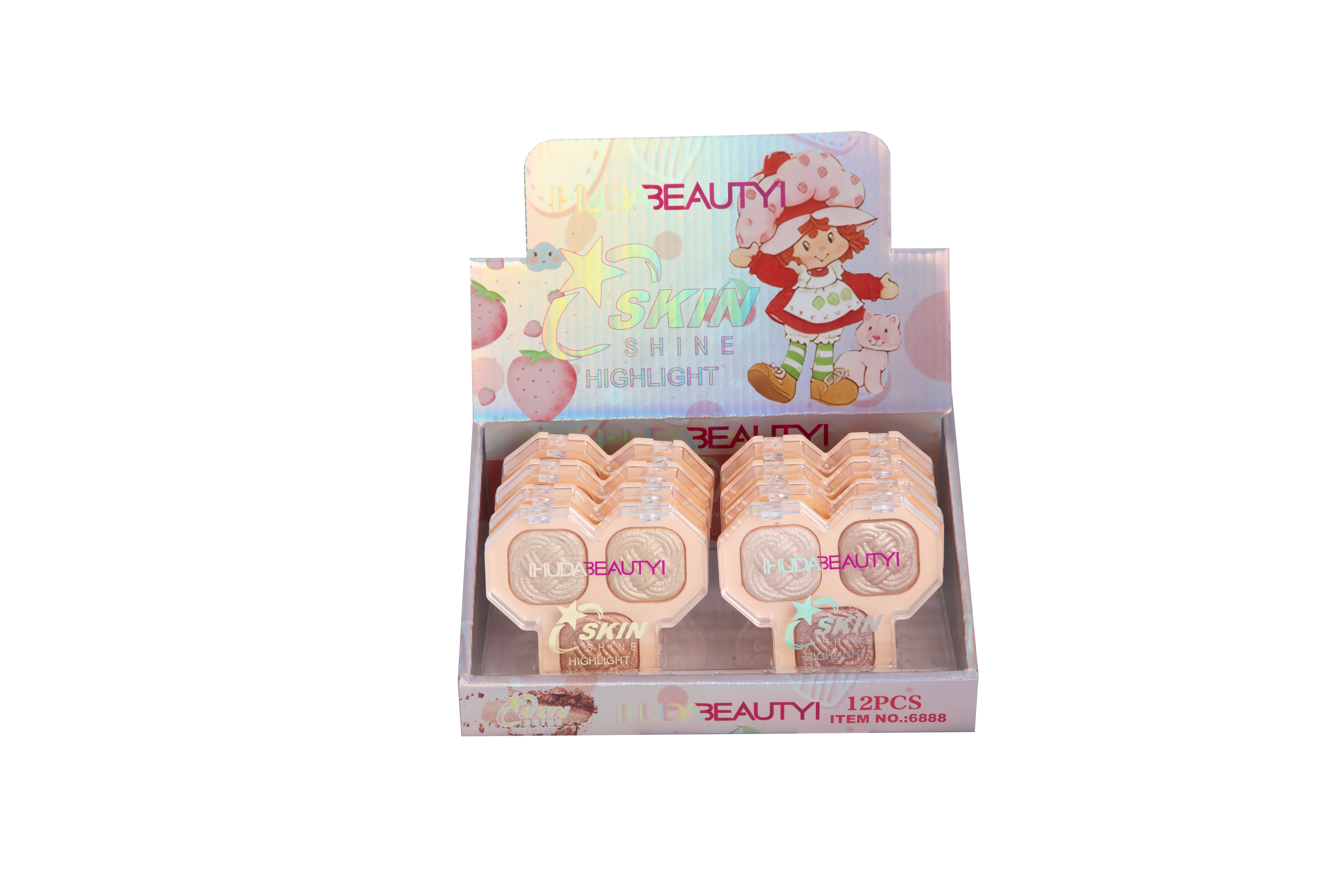 Brightening Skin Tone Tint Powder Nose Shadow Modified Three-dimensional Brightening Highlighter Powder Powder full figure