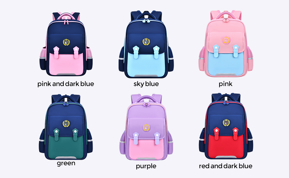 British minimalist style color-blocking fashionable and trendy schoolbag, special back-protecting schoolbag for classroom stress relief, lightweight and large-capacity waterproof, tear-resistant and wear-resistant schoolbag, dual-purpose student schoolbag for outdoor travel pic 2