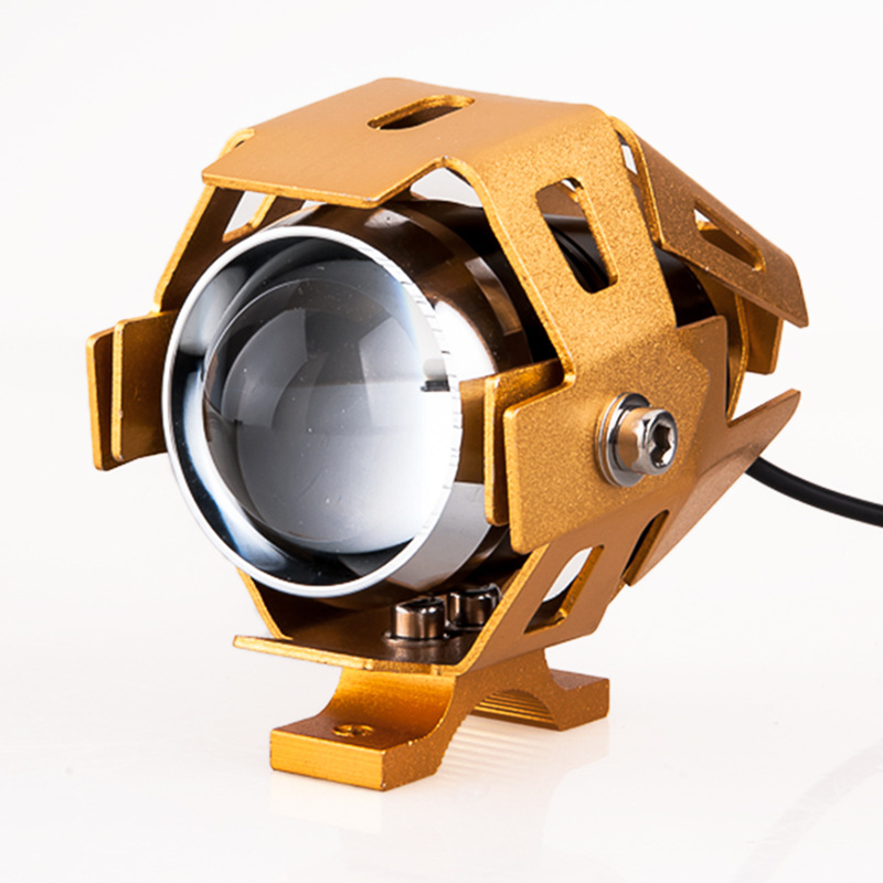 通用摩托车LED大灯越野车电动车U5mini变形金刚激光炮外置灯详情图4