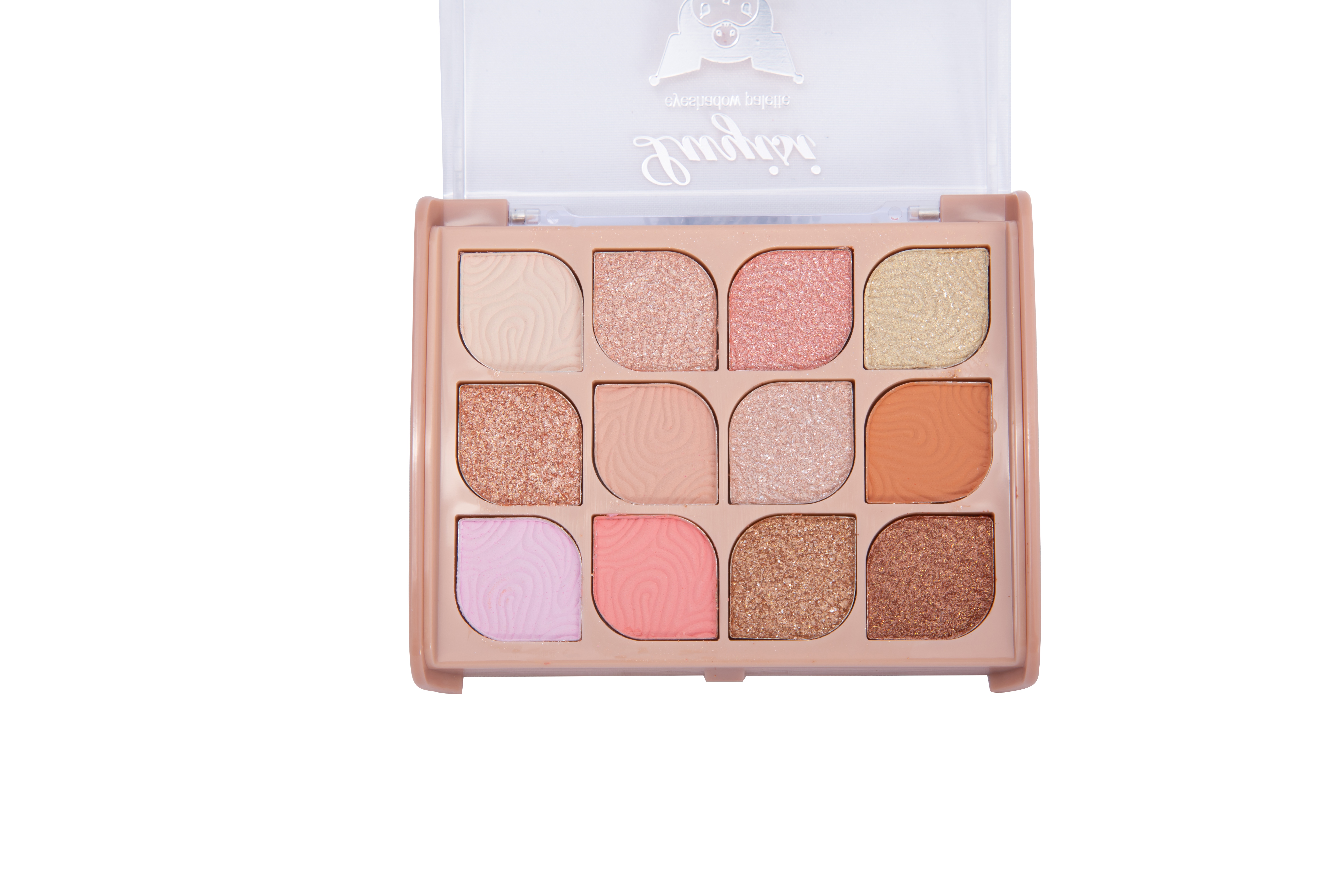 New 12-color KULUOMI Plastic Box eyeshadow delicate and easy color two sets of color fashion Eyeshadow makeup Application Scenario
