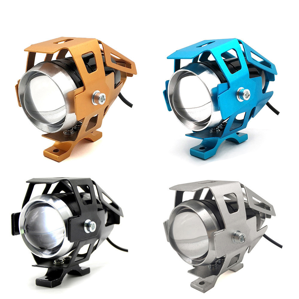 通用摩托车LED大灯越野车电动车U5mini变形金刚激光炮外置灯详情图2