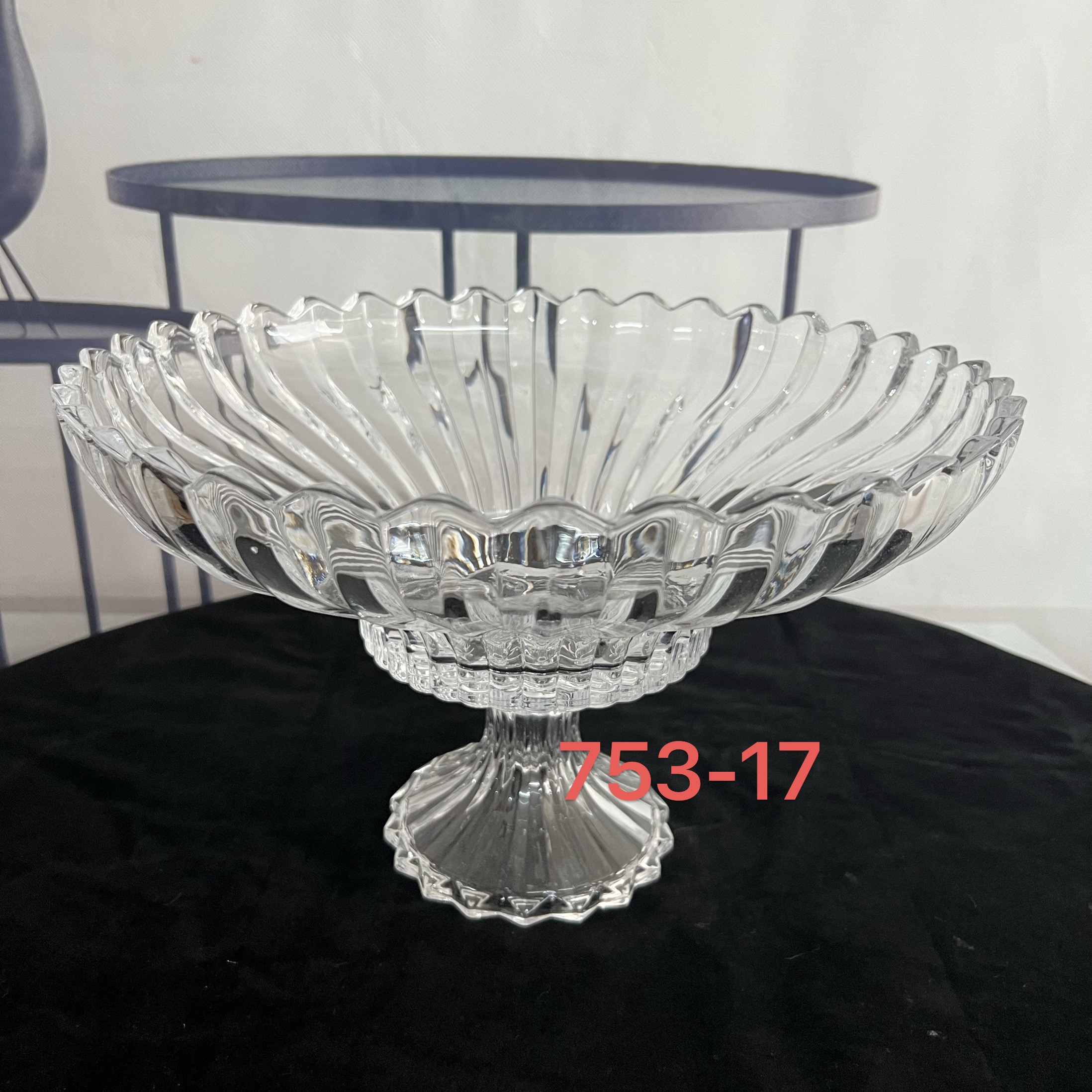 European-style high-end crystal glass fruit platters, KTV beauty salons, new Chinese-style fruit platters, transparent glass factory direct sales, Yangxuan 205D European-style high-end crystal glass fruit platters, KTV beauty salons, new Chinese-style fruit platters, transparent glass factory direct sales, Yangxuan 205D