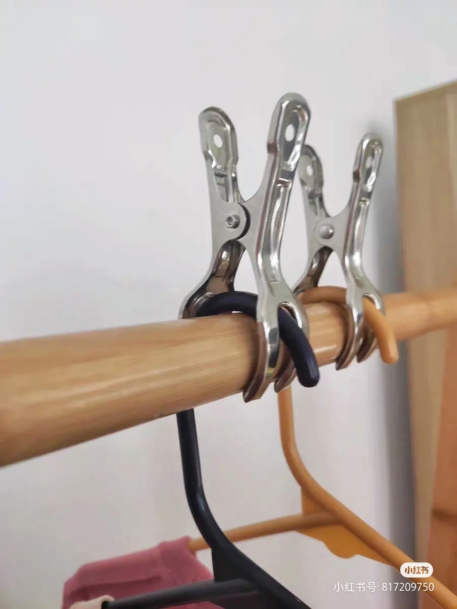 多功能迷你不锈钢夹子   袜夹1