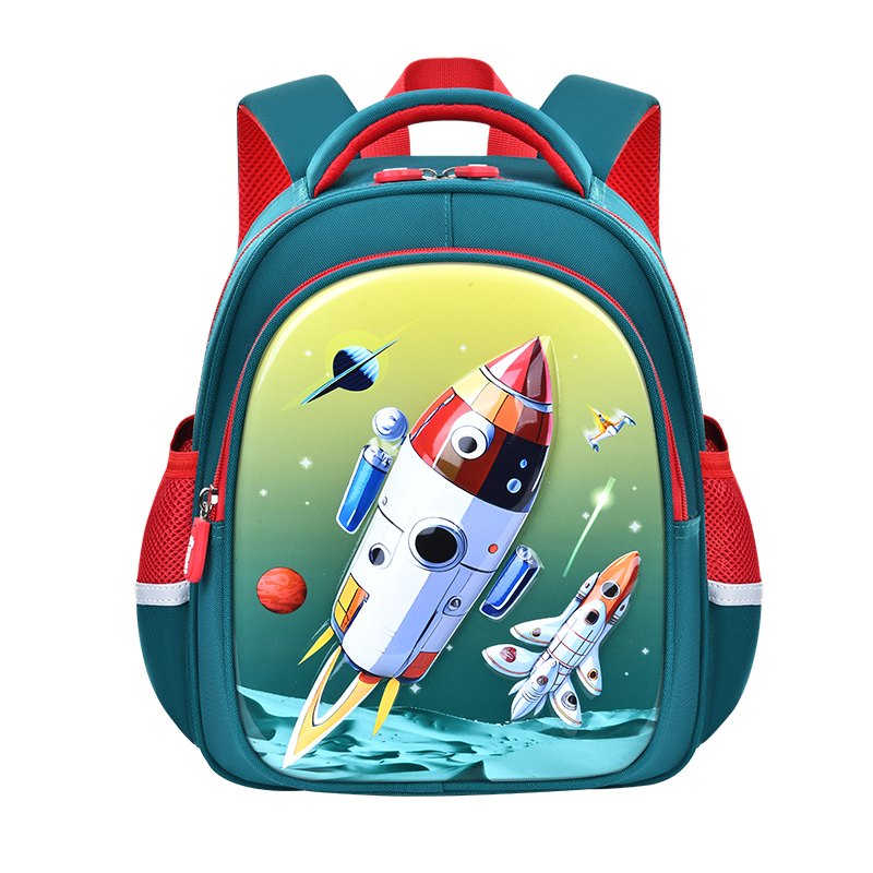 The Big Tail Cat Unicorn Rocket series is a fashionable, trendy and cute backpack. It features a large-capacity, multi-layered, lightweight, waterproof, anti-hook and wear-resistant schoolbag. It is a versatile backpack for outdoor trips and kindergartens Application Scenario