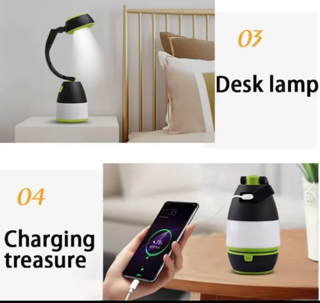 Cross-Border Outdoor Lighting Tent Light Multi-Functional Portable Camping Light Searchlight Usb Charging Table Lamp Hand Lamp 3-In-1 Night Light Creative Light Specification drawing